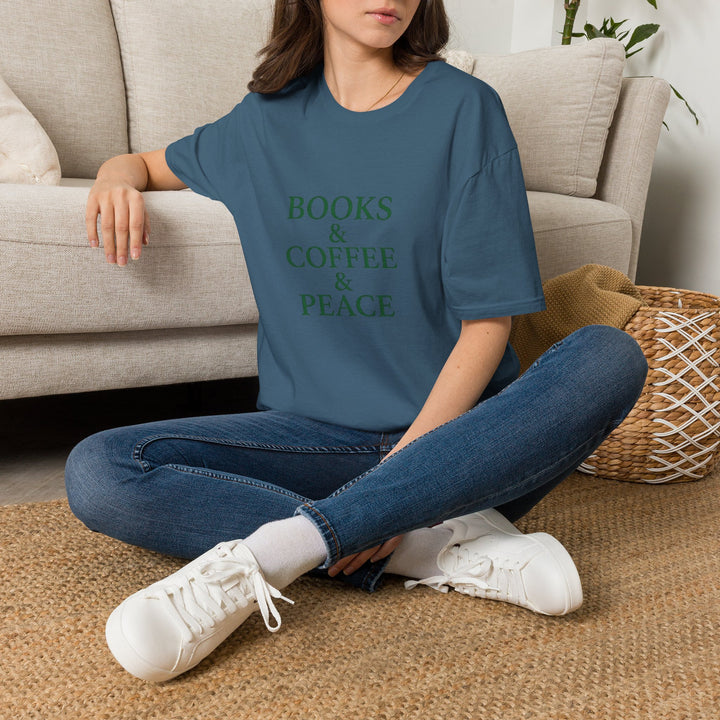 Book Coffee & Peace T-Shirt