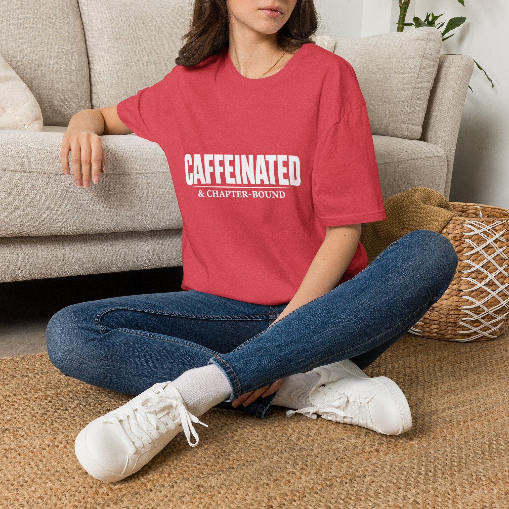 Caffeinated & Chapter Bound T-Shirt
