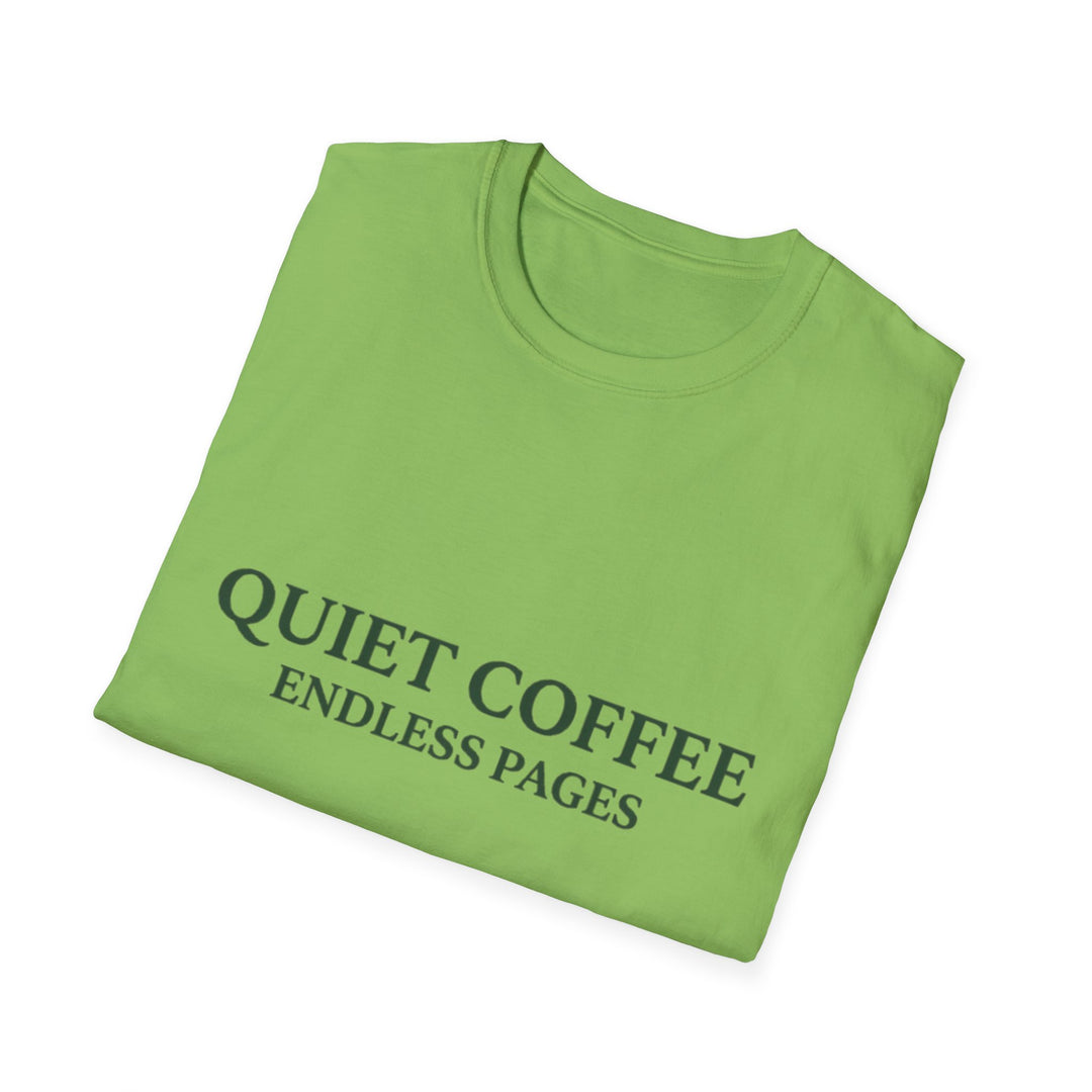 Quiet Coffee T-Shirt Coffee Lover