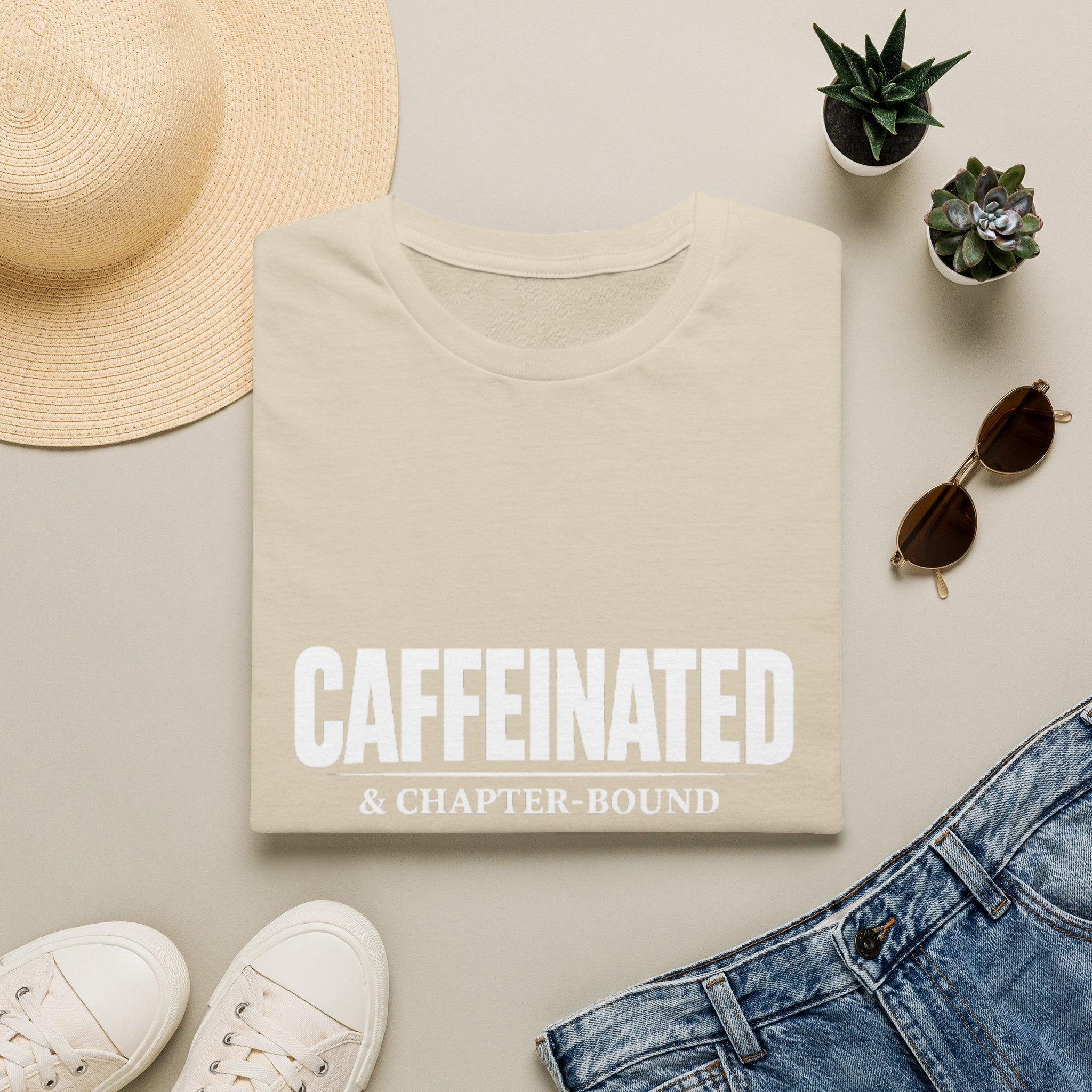 Caffeinated & Chapter Bound T-Shirt