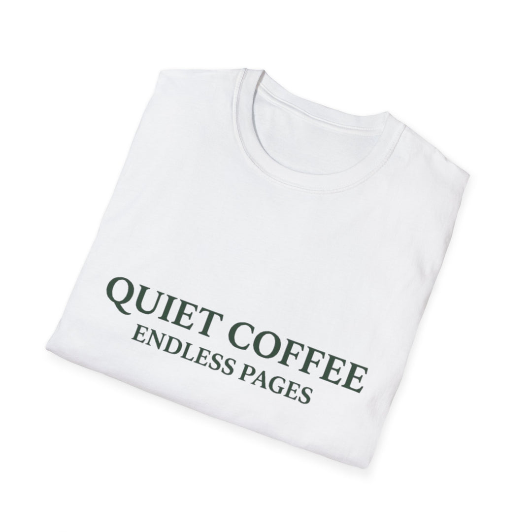 Quiet Coffee T-Shirt Coffee Lover