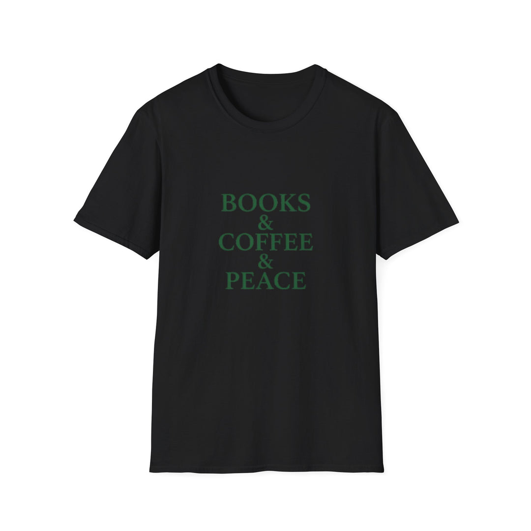 Book Coffee & Peace T-Shirt