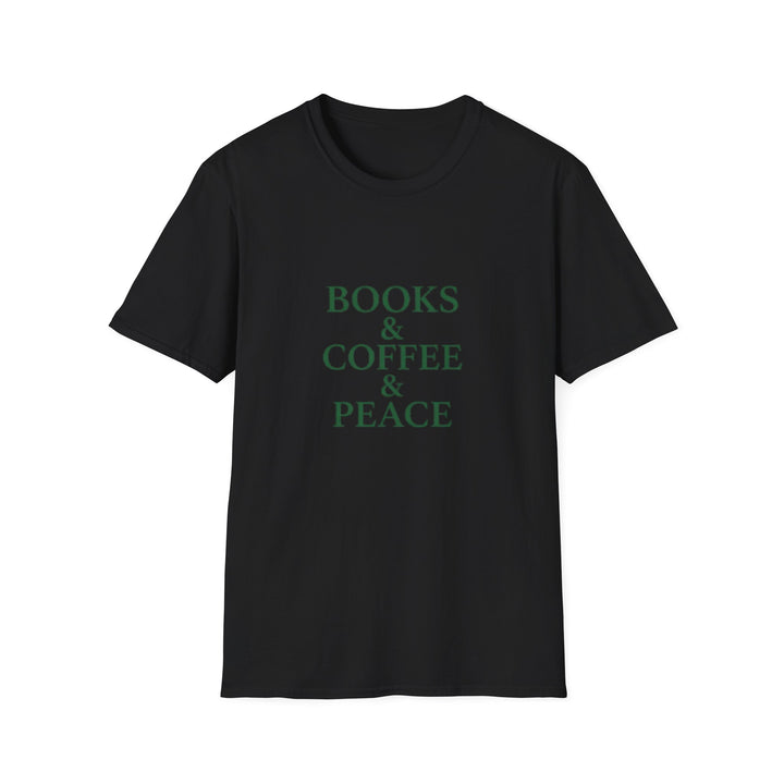 Book Coffee & Peace T-Shirt
