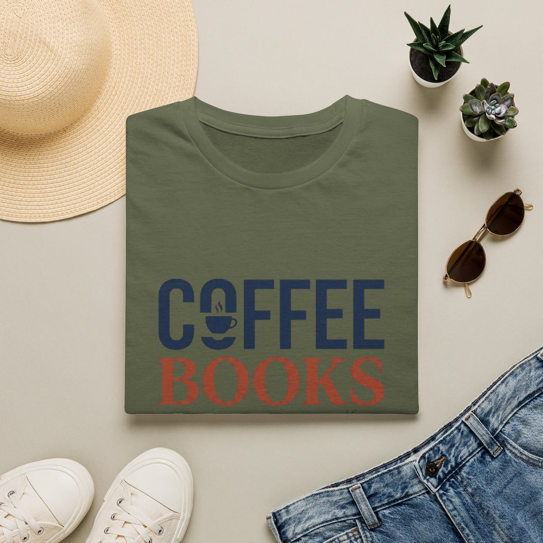 Unique Coffee Book Repeat T-Shirt