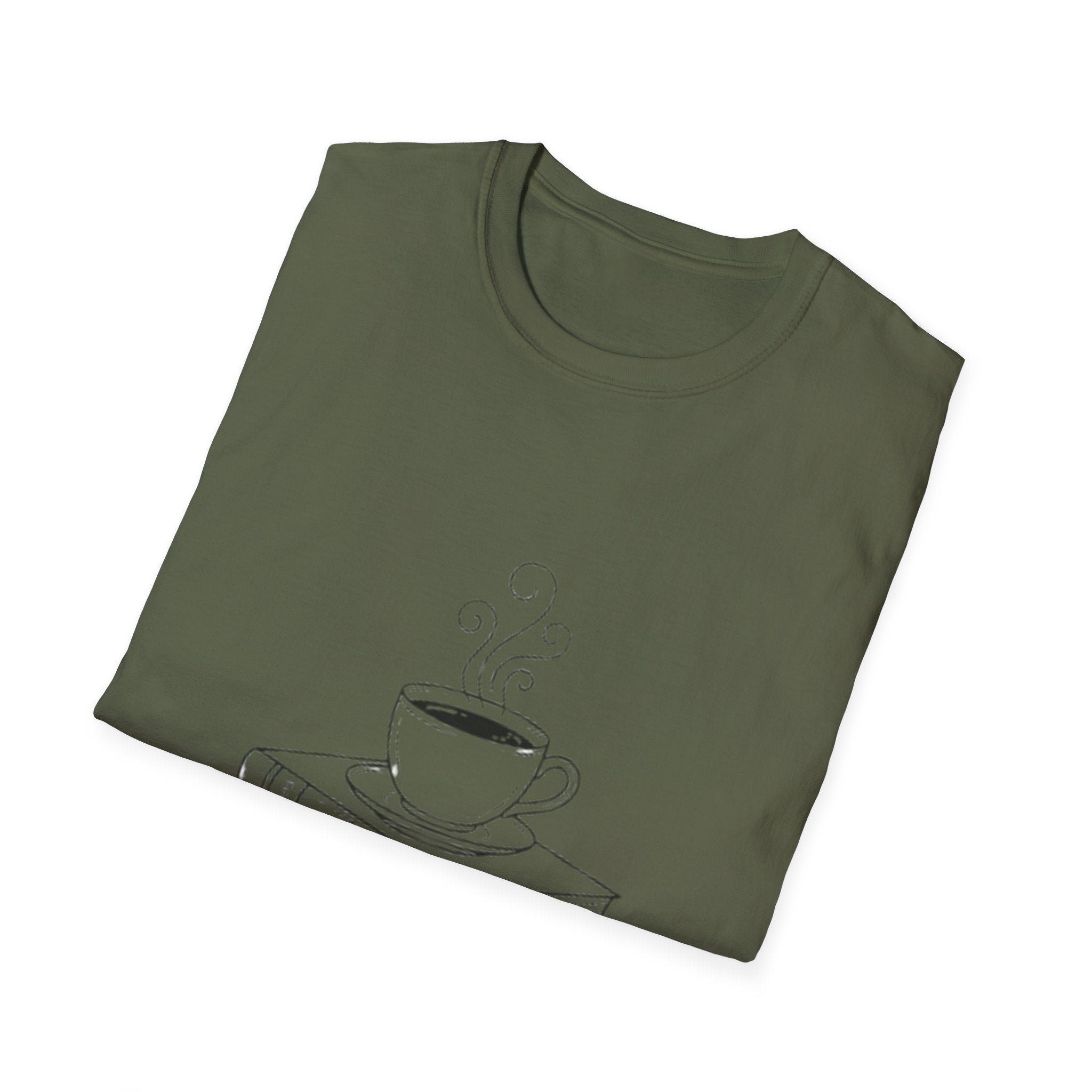 Book & Coffee T-Shirt