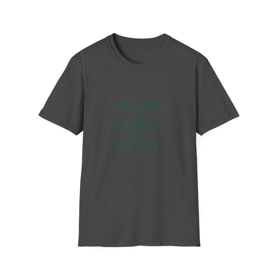 Book Coffee & Peace T-Shirt