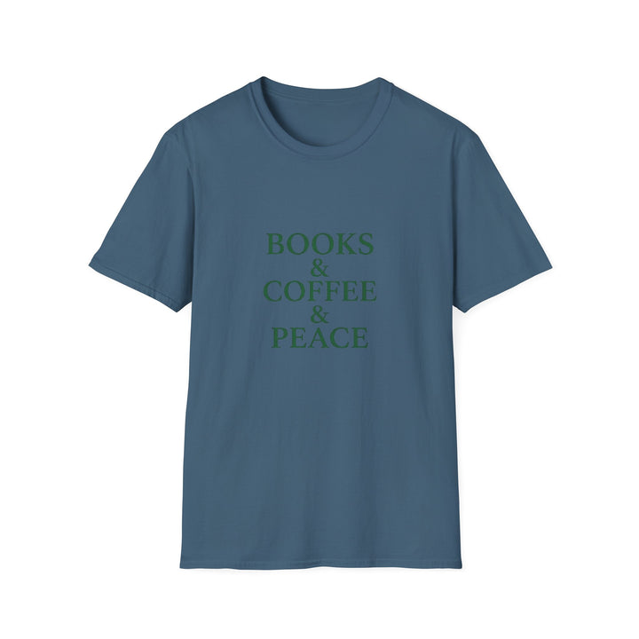 Book Coffee & Peace T-Shirt