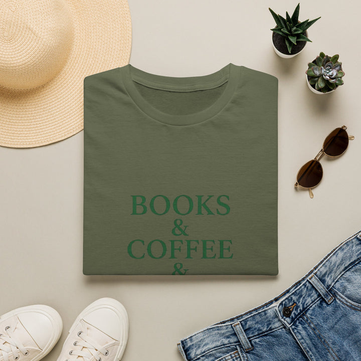 Book Coffee & Peace T-Shirt