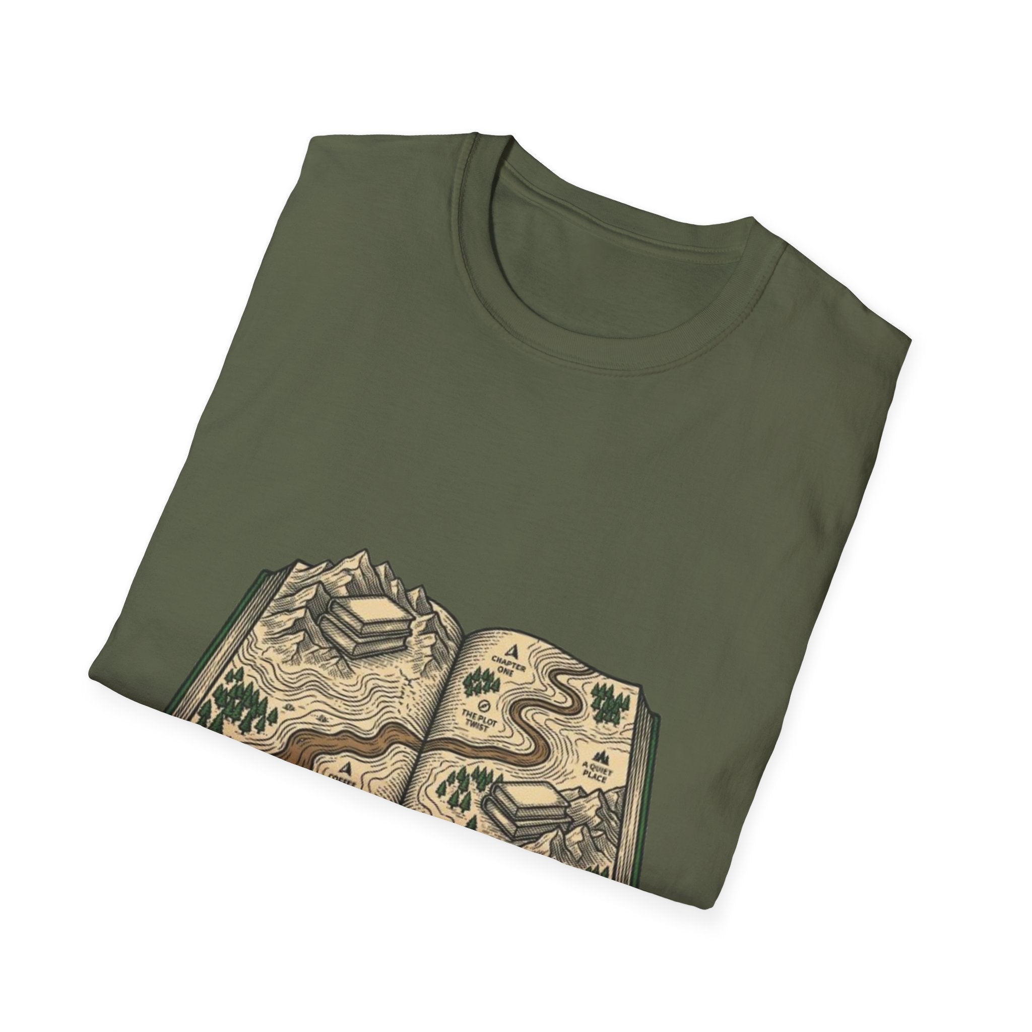 Topography on a Tale T-Shirt